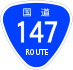 National Route 147 shield