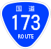 National Route 173 shield