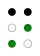 ⠝ (braille pattern dots-1345)