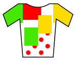 Multi-colored jersey