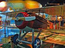 S.P.A.D. WWI Fighter in the Kalamazoo Air Zoo