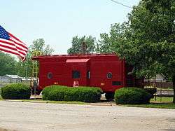 Kansas City Southern Railway Caboose No. 383