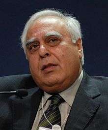 Kapil Sibal, member of the Joint Drafting Committee of Lokpal