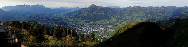 Panorama of Kitzbühel