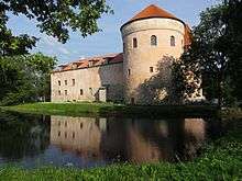 Koluvere castle from the north-west