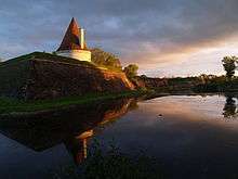 The northern bastion at Kuressaare castle.