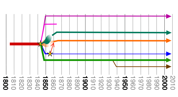 Main branches of the LDS Movement