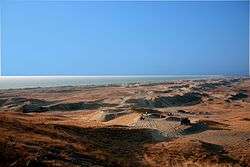 The La Paz San Dunes in Laoag, part of the Ilocos coastline