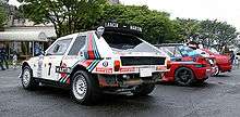 Lancia Delta S4 rear