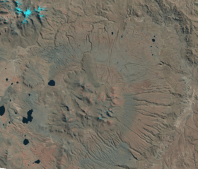 An image of the Cerro Panizos ignimbrite shield