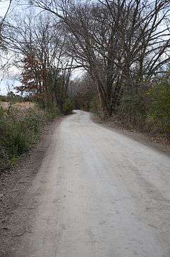 Little Rock to Cantonment Gibson Road-Short Mountain Segment