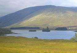 Loch Scaven looking west