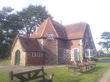 View of lodge from Bassaleg Road.