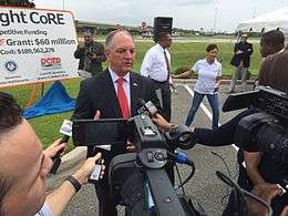 Governor Edwards speaking to the media