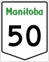 Manitoba Highway 50 shield