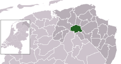 Location of Groningen