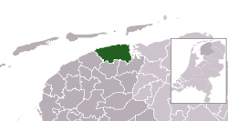 Location of Dongeradeel