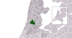 Location of Zaanstad