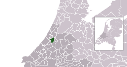 Location of Leiden