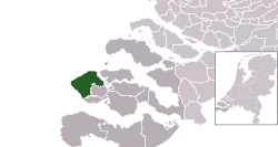 Location of Veere