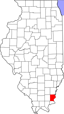 State map highlighting Gallatin County