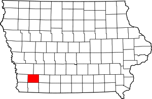 State map highlighting Montgomery County