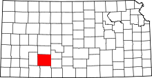 State map highlighting Ford County