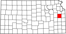 State map highlighting Franklin County