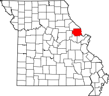 A state map highlighting Lincoln County in the eastern part of the state.