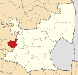 Location in Mpumalanga