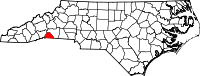 State map highlighting Polk County