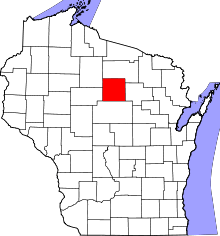 State map highlighting Lincoln County