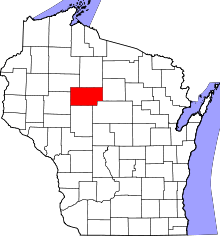 State map highlighting Taylor County