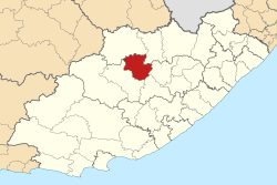 Location in the Eastern Cape