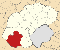 Location in the Free State