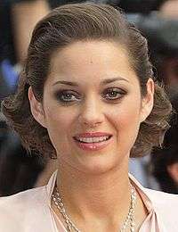 Photo of Marion Cotillard at the Paris premiere of 'Public Enemies in 2009.