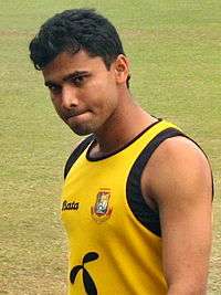 Mashrafee Mortaza in practice