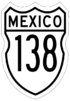 Federal Highway 138 shield