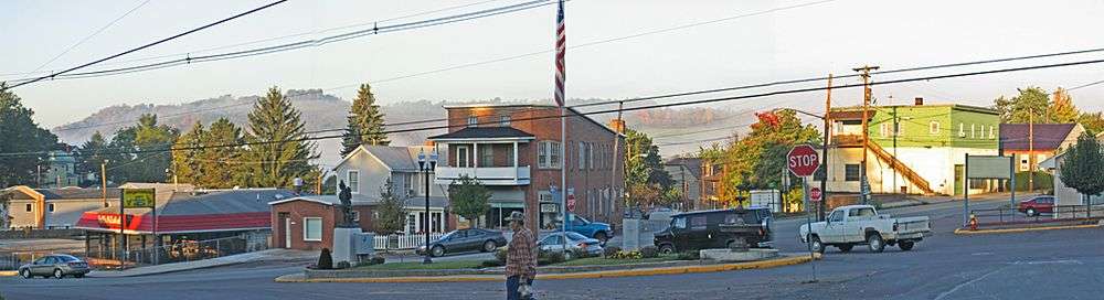 Panoramic view of Meyersdale