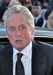 Photo of Michael Douglas arriving at the 2009 Cannes Film Festival.