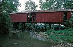 Neils Red Covered Bridge