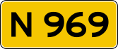 Provincial highway 969 shield}}