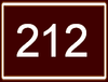 Route 212 shield