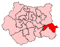 A medium-sized constituency situated in the north west of the county.