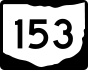 State Route 153 marker