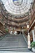 Interior of The Arcade in downtown Cleveland