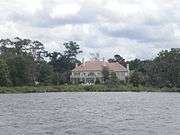 Another Ortega riverfront mansion.