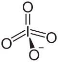 The metaperiodate ion