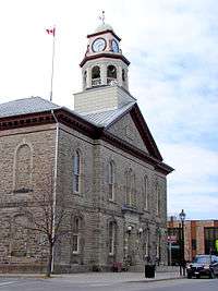 Exterior view of Perth Town Hall