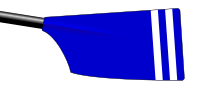 Image showing the rowing club's blade colours